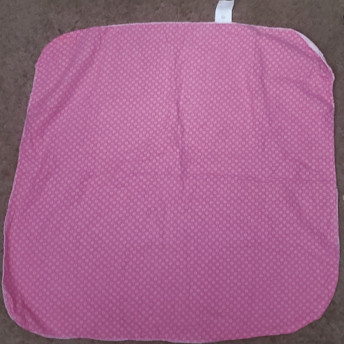 Null Pink Receiving Blanket