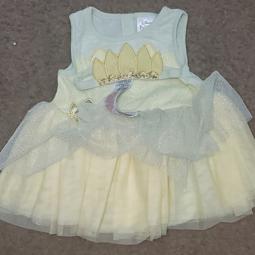 Disney Baby Tiana Dress + Headband