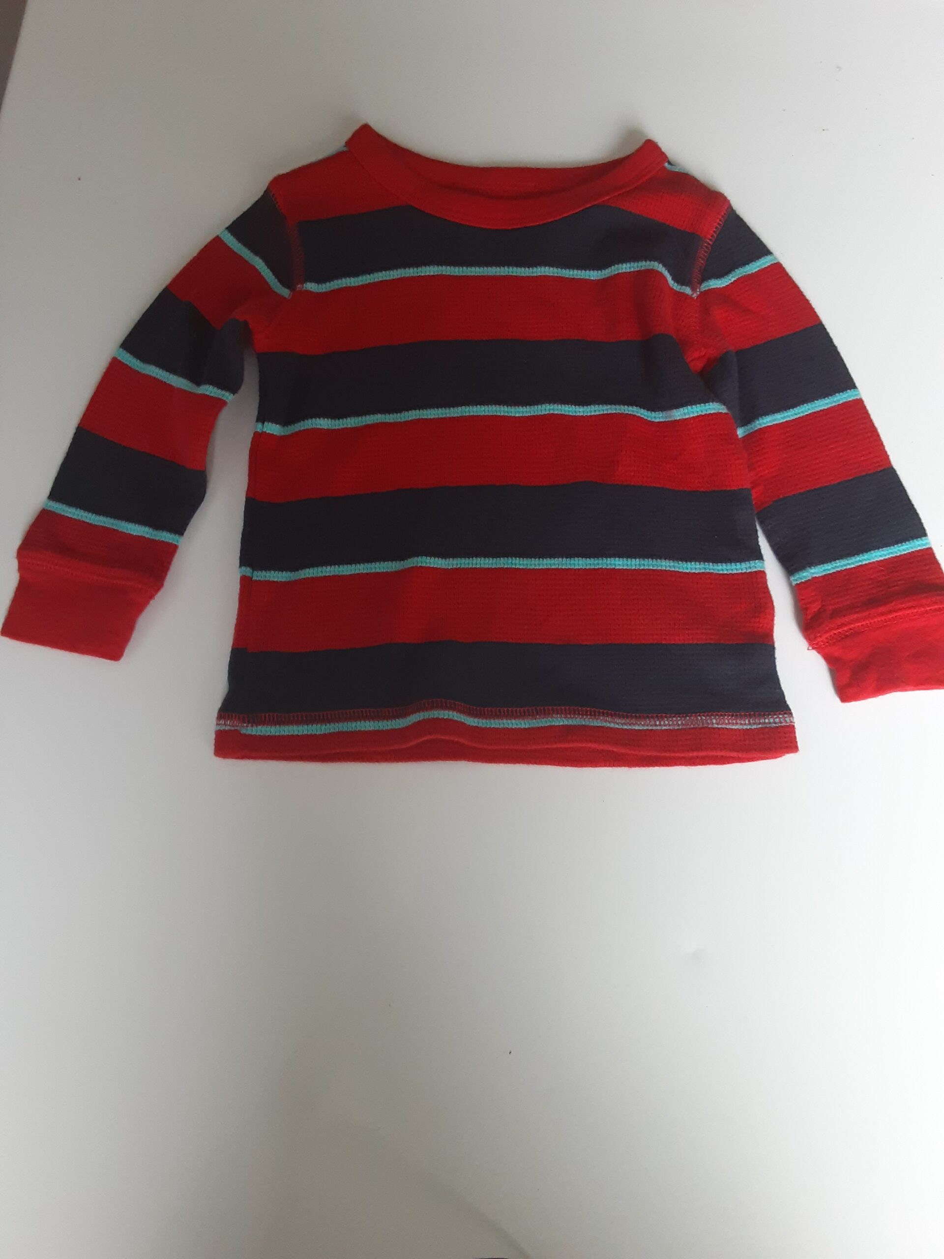 Big thermal tee red and blue